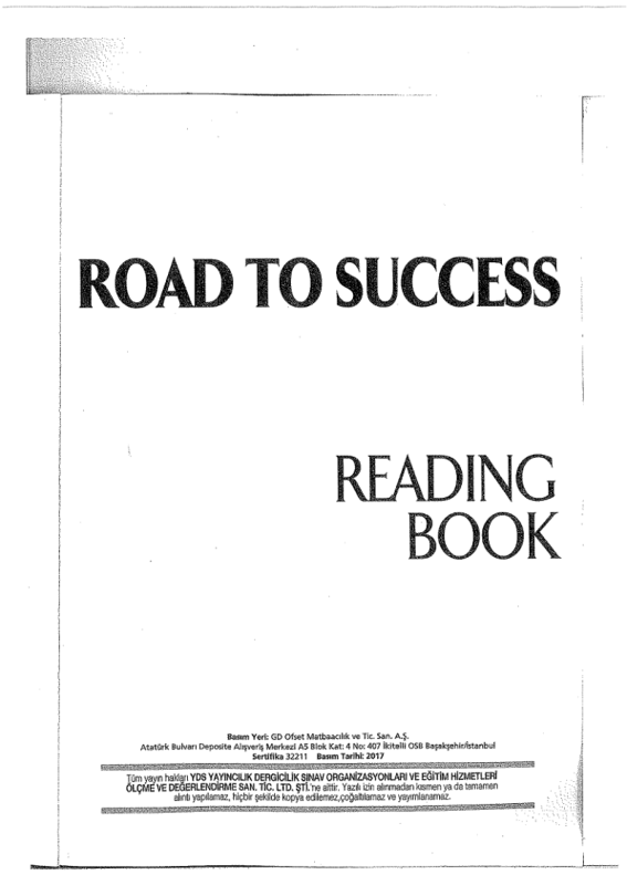 Road to Success: Kişisel Gelişim ve Kariyer Stratejileri