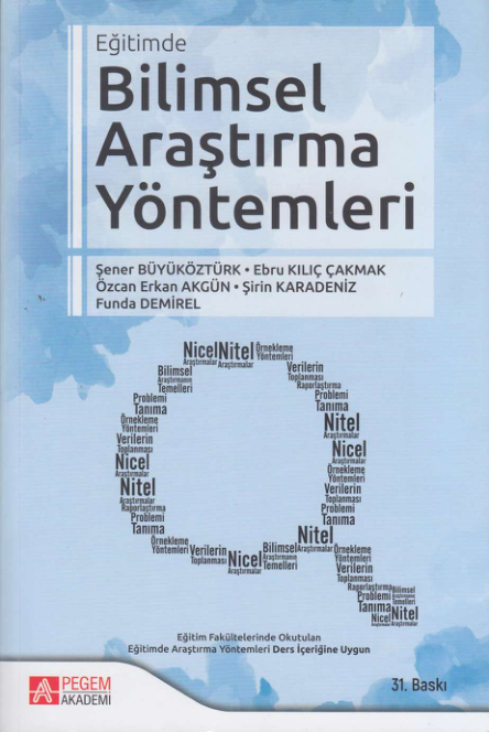 Eğitimde Bilimsel Araştırma Yöntemleri