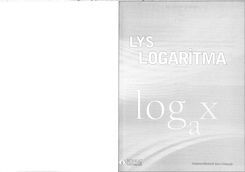Sonuç LYS Logaritma