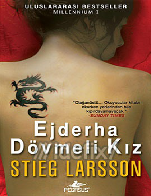 Steig Larsson Ejderha Dövmeli Kız