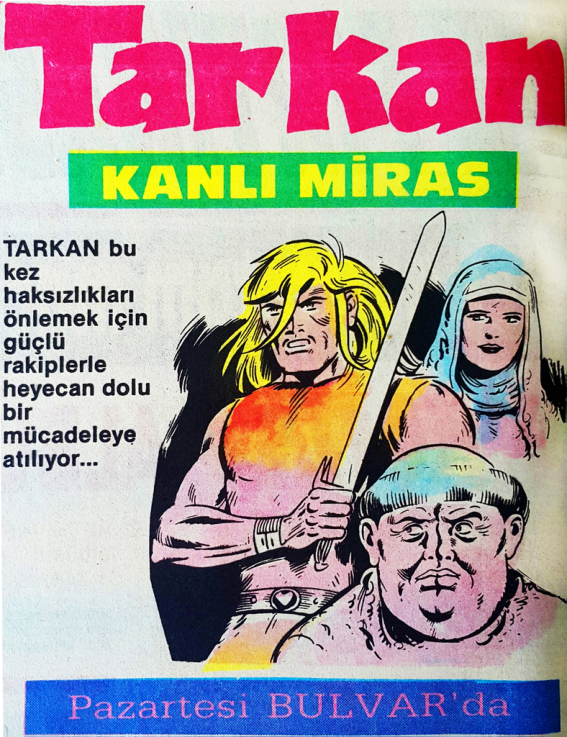 Tarkan Gazete Derlemeleri 08 Kanlı Miras Özcan Eralp