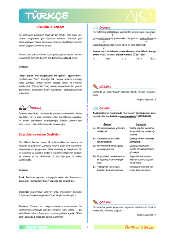 Türkçe Öğretmenleri Dergisi 1