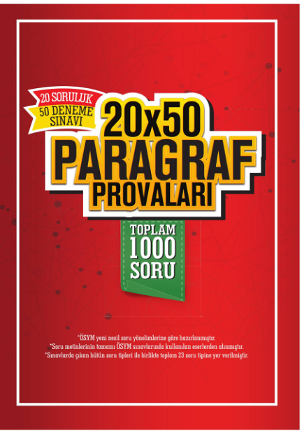 TYT, KPSS, ALES, DGS Paragraf Prova Denemeleri