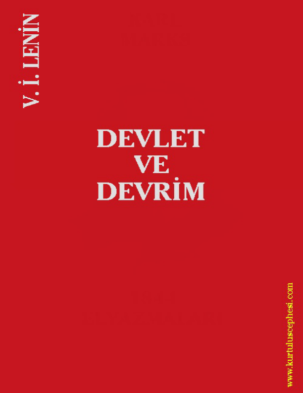 Devlet ve Devrim