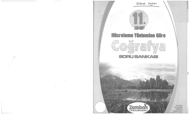Zambak Yayınları 11. Sınıf Coğrafya Soru Bankası B Serisi