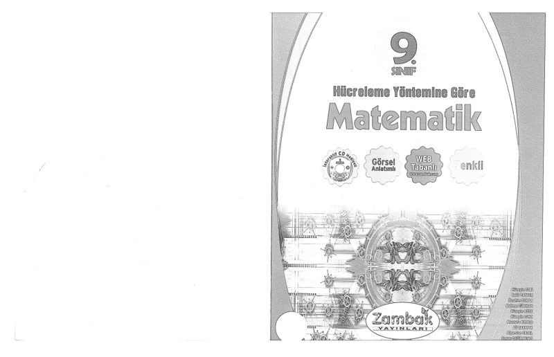 Zambak 9. Sınıf Matematik K.A