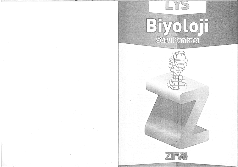 Zirve LYS Biyoloji Soru Bankası B